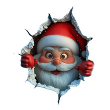Load image into Gallery viewer, Santa Claus Wall Sticker Set