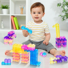 Load image into Gallery viewer, Squishy Multi-color Stacking Jelly Building Blocks Toy Set-cp2026-03-05 09:31:52