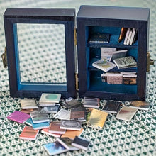 Load image into Gallery viewer, Mini Wooden Book Storage Box