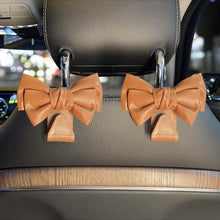 Load image into Gallery viewer, Bowknot Design Car Seat Back Hooks