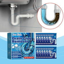 Load image into Gallery viewer, Fish-Shaped Quick-Dissolving Drain Clog Remover