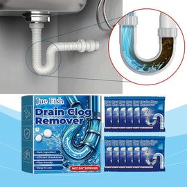 Fish-Shaped Quick-Dissolving Drain Clog Remover
