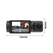 Load image into Gallery viewer, Three-lens driving recorder