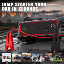 Load image into Gallery viewer, 12V Jump Starter Car Battery