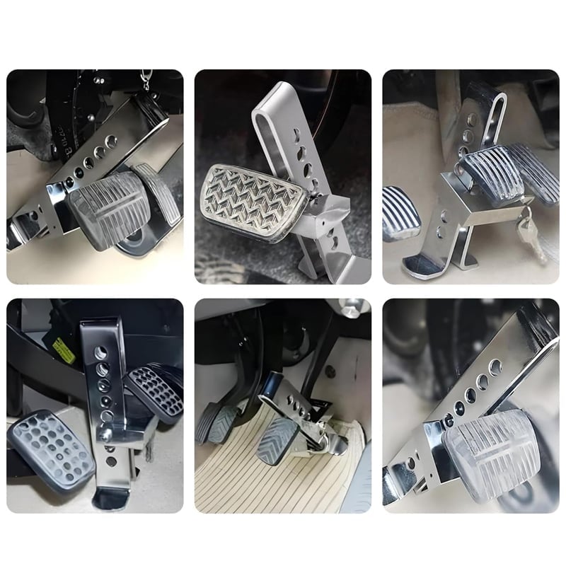Car throttle brake lock