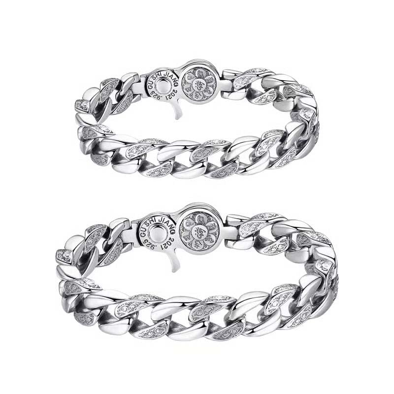 Six-Syllable Mantra Spinner Bracelet