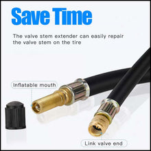 Load image into Gallery viewer, Universal Flexible Tire Valve Extenders
