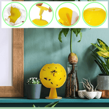 Load image into Gallery viewer, Yellow sticky insect ball