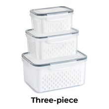 Load image into Gallery viewer, Food Storage Containers for Fridge with Removable Colander