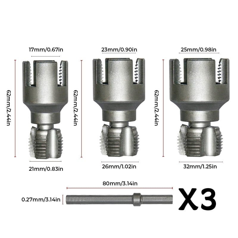 Pipe Thread Cutting Tool