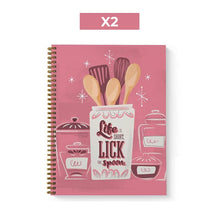 Load image into Gallery viewer, Softcover Recipe Notebook