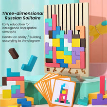 Load image into Gallery viewer, Wooden Stacking Puzzle Set