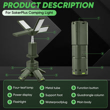 Load image into Gallery viewer, Retractable Windproof Camping Lantern