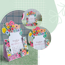 Load image into Gallery viewer, 2025 Bloomy Flowers Desk Calendar📅