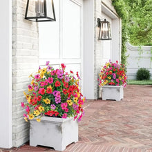 Load image into Gallery viewer, Ground Insert Faux Violet Flowers