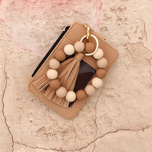 Load image into Gallery viewer, Stylish Card Holder With Silicone Bead Bracelet
