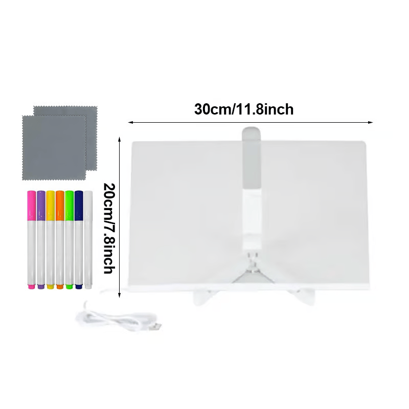 【Extra 10% Off】LED Note Board with Colors