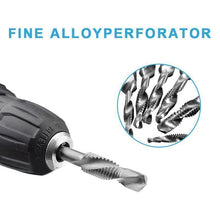 Load image into Gallery viewer, Thread Tap Drill Bits Set