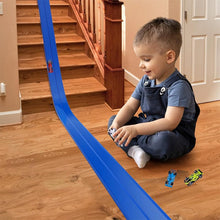 Load image into Gallery viewer, DIY Dual-Lane PVC Car Track