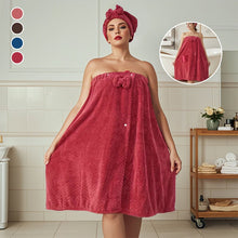 Load image into Gallery viewer, Plus Size Solid Color Bath Towel