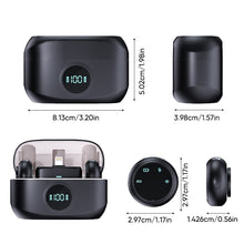Load image into Gallery viewer, K31 Pro Button-Style Magnetic Wireless Lavalier Microphone