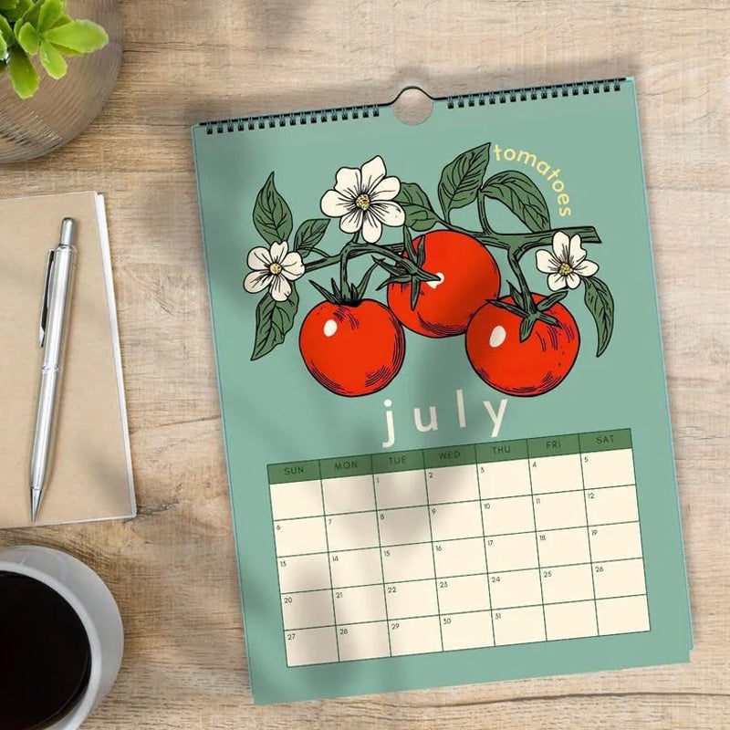 🥕2025 Calendar : Seasonal Produce