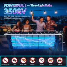 Load image into Gallery viewer, Solar Bug Zapper Outdoor