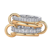 Load image into Gallery viewer, Interlocking Stackable Rings for Women