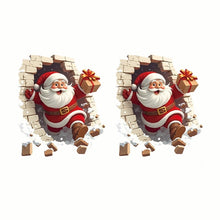 Load image into Gallery viewer, Santa Claus Wall Sticker Set