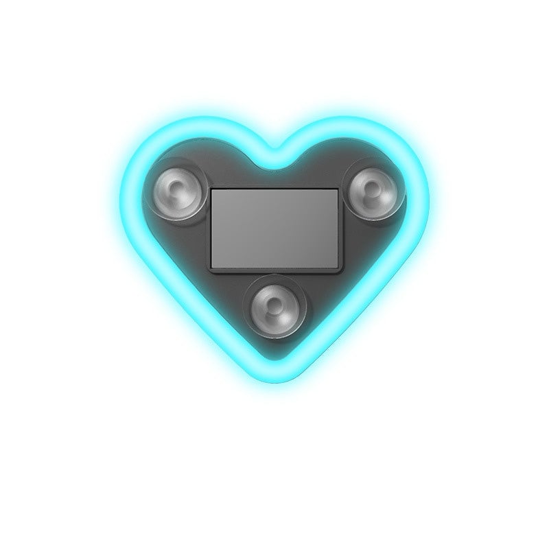 Solar Heart LED Car Ambient Light