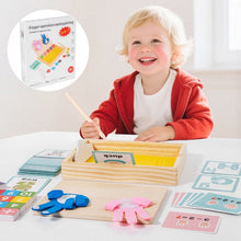 Load image into Gallery viewer, 2-in-1 Sand Drawing &amp; Educational Set