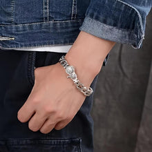 Load image into Gallery viewer, Six-Syllable Mantra Spinner Bracelet
