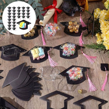 Load image into Gallery viewer, Graduation Cap Candy Card Set