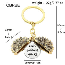 Load image into Gallery viewer, Sunflower Keychain