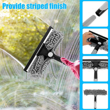 Load image into Gallery viewer, 425 cm 2 in 1 Retractable Window Cleaning Brush &amp; Scraper Set