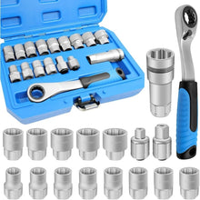 Load image into Gallery viewer, 17-Piece Pass Through Socket Set