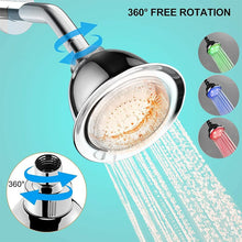 Load image into Gallery viewer, LED Color Changing Shower Head