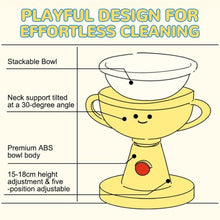 Load image into Gallery viewer, Adjustable Trophy Pet Bowl