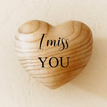 Load image into Gallery viewer, Pocket Hug Wooden Heart Token