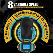 Load image into Gallery viewer, Sakerplus 8-Speed Cordless Car Polishing Machine