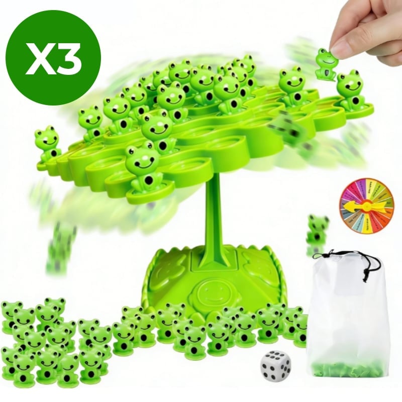 Frog Balance Tree: Educational Tabletop Strategy Game