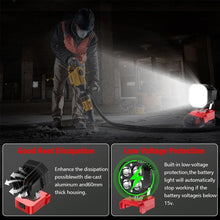 Load image into Gallery viewer, 💡 Portable LED Work Light for 18V Battery