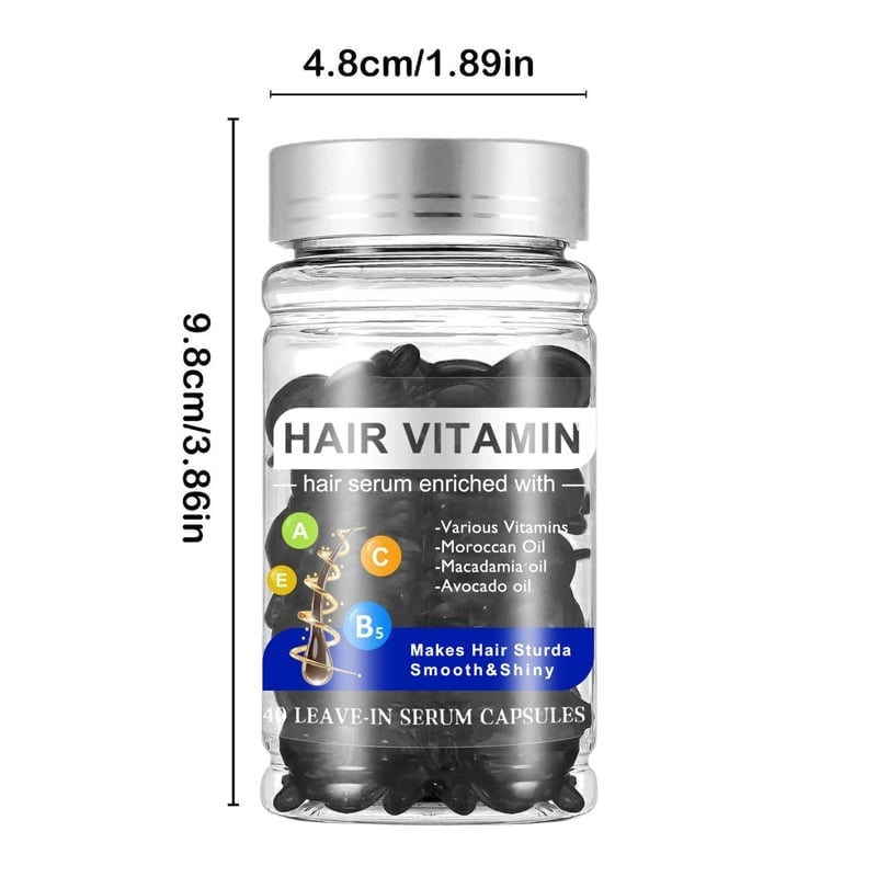 Glow Capsules Leave-In Hair Treatment