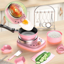 Load image into Gallery viewer, Children's Real Cooking Mini Kitchen Toys - 22 PCS Set