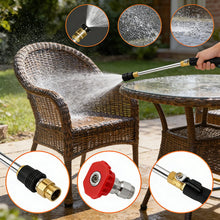 Load image into Gallery viewer, Garden Hose Nozzle High-Pressure Washer with 3 High-Pressure Nozzles