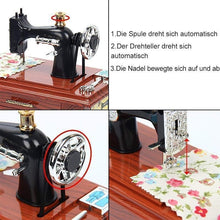 Load image into Gallery viewer, Vintage Sewing Machine Design Music Box