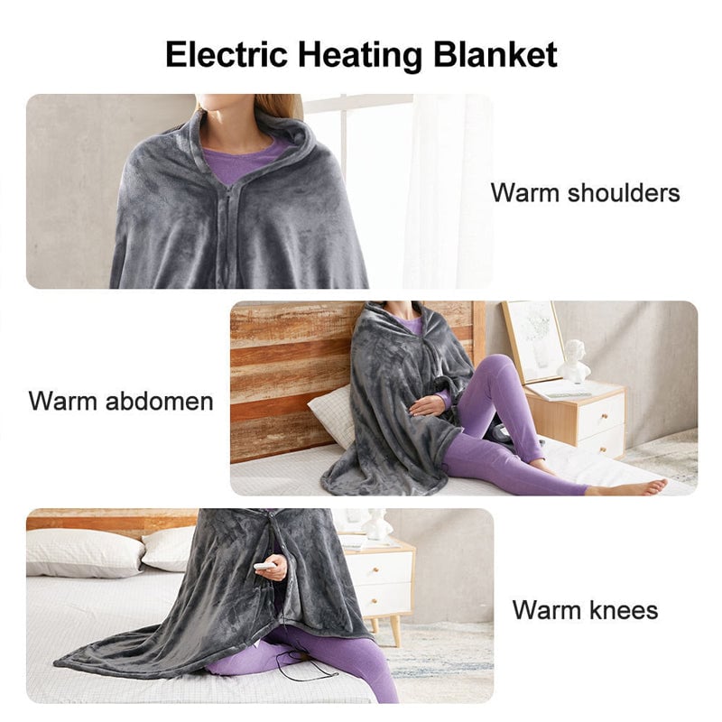 Heated Flannel Blanket