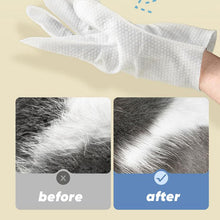 Load image into Gallery viewer, Pet Glove Wipes for Dogs &amp; Cats