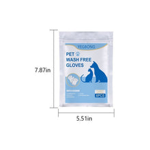 Load image into Gallery viewer, Pet Grooming Glove Wipes