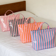 Load image into Gallery viewer, Striped Tote Bag